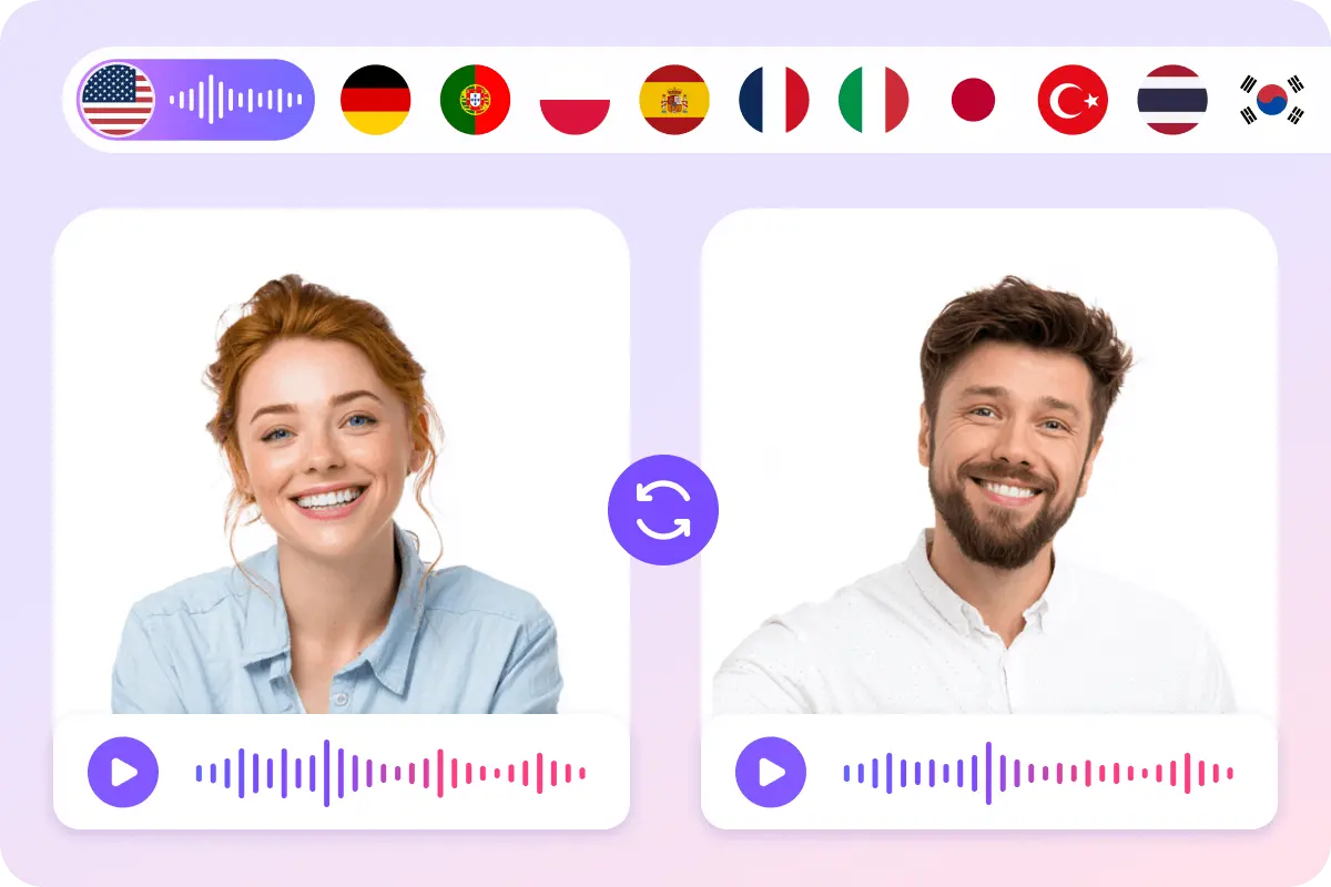 Different Languages with Auto-Recognition and Translation